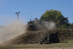 14. tankový den v Lešanech 2016 - ukázka techniky