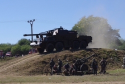 14. tankový den v Lešanech 2016 - samohybná houfnice DANA M1M