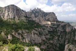 Výhled na Montserrat