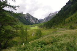 Austria - Dorfertal valley and Dorfer see