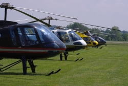 Helicopter show 2018 - ukázkové stroje