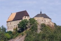 Hrad Točník - foceno z věže zříceniny hradu Žebrák