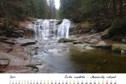 Kalendář 2020 - Mumlavský vodopád