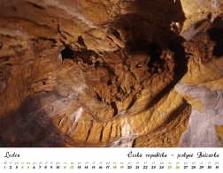 Kalendář 2020 - jeskyně Balcarka
