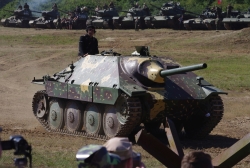14. tankový den v Lešanech 2016 - tank Hetzer