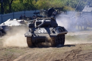 14. tankový den v Lešanech 2016 - tank M36