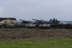 NATO days 2014 - tanky T-72 a BVP