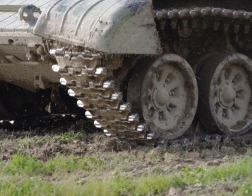 NATO days 2014 - ukázka v terénu tanku T-72