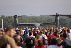 NATO days 2014 - dav čeká na odlet Ospreye