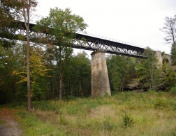 Peklo u České Lípy - železniční most