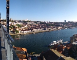 Portugalsko - Porto - výhled z mostu Dom Luís I