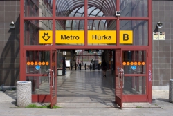 Praha - Nové Butovice, metro Hůrka