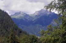 Rakousko - výhled z pevnosti Claudia