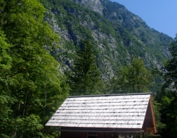 Slovinsko - nedaleko vodopádu Savica