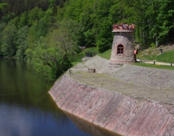 Česká republika - vodní nádrž Les Království