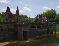 Česká republika - vodní nádrž Les Království